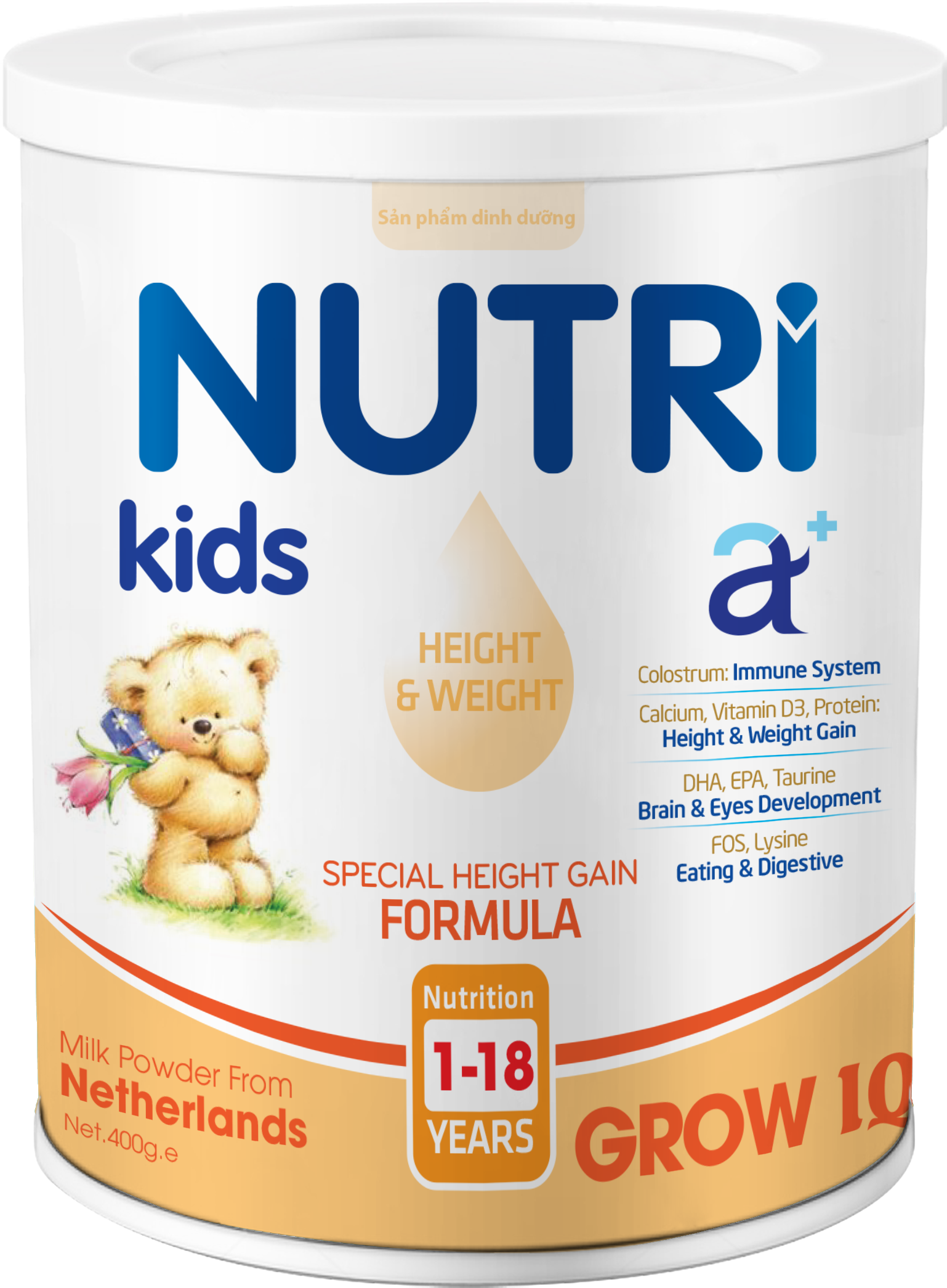 NUTRI KIDS A+ GROW IQ 400g